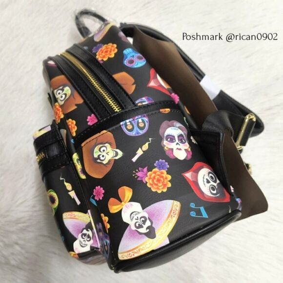 Loungefly Disney Pixar Coco AOP Mini Backpack main image 7